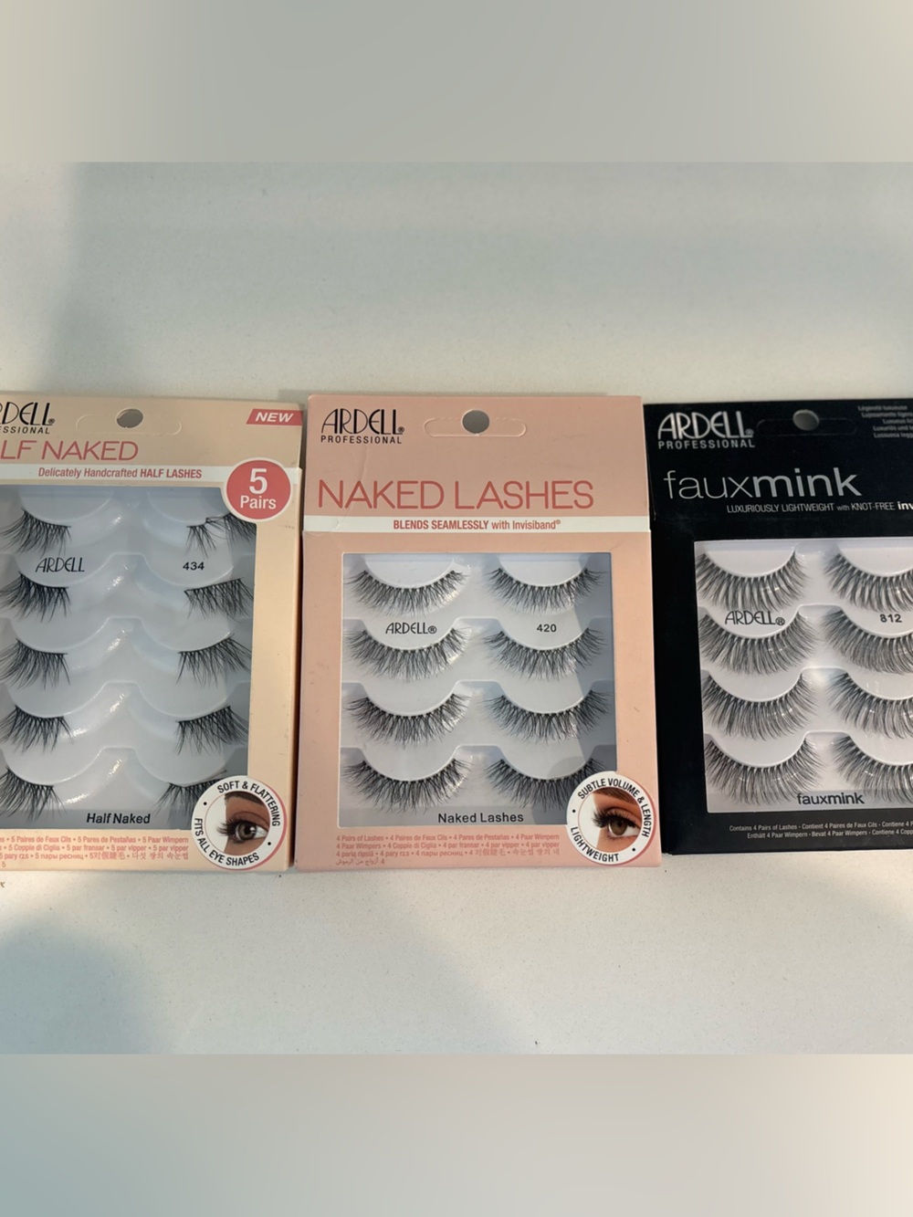 Ardell Half Naked & FauxMink Lash Multipack – Black